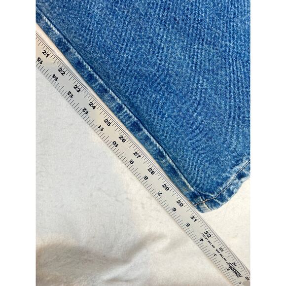 Dickies Denim Jeans 1993SNB Men's 34W x 32L(TAG) 35W 31L Actual Med Wash Work - Picture 9 of 14